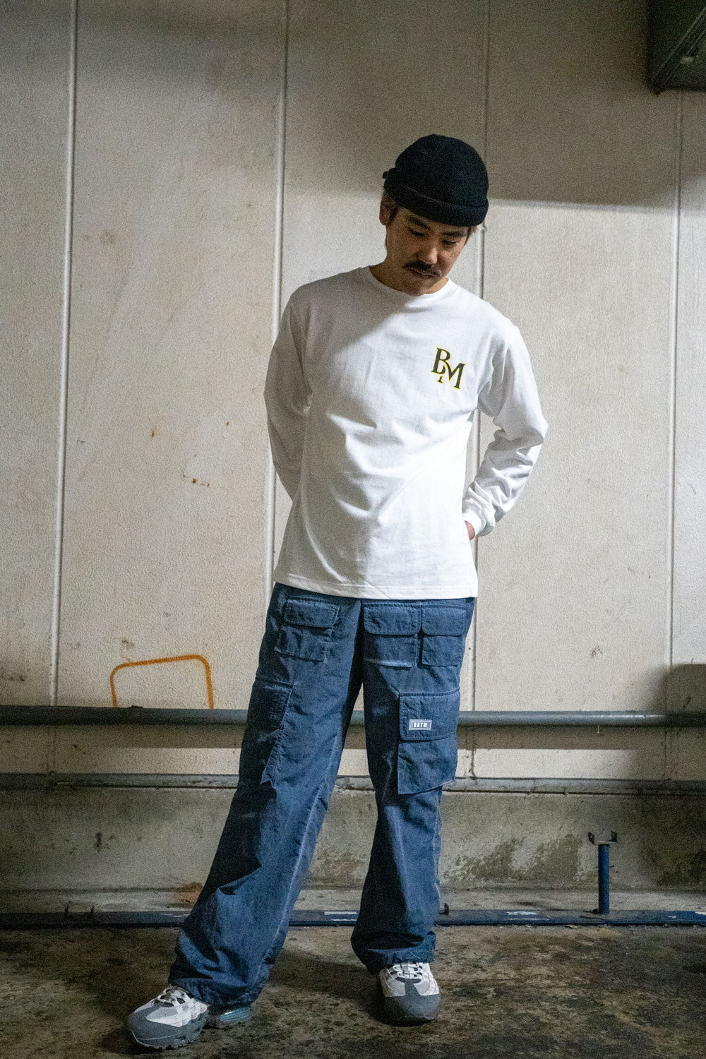 BM logo long sleeve tee