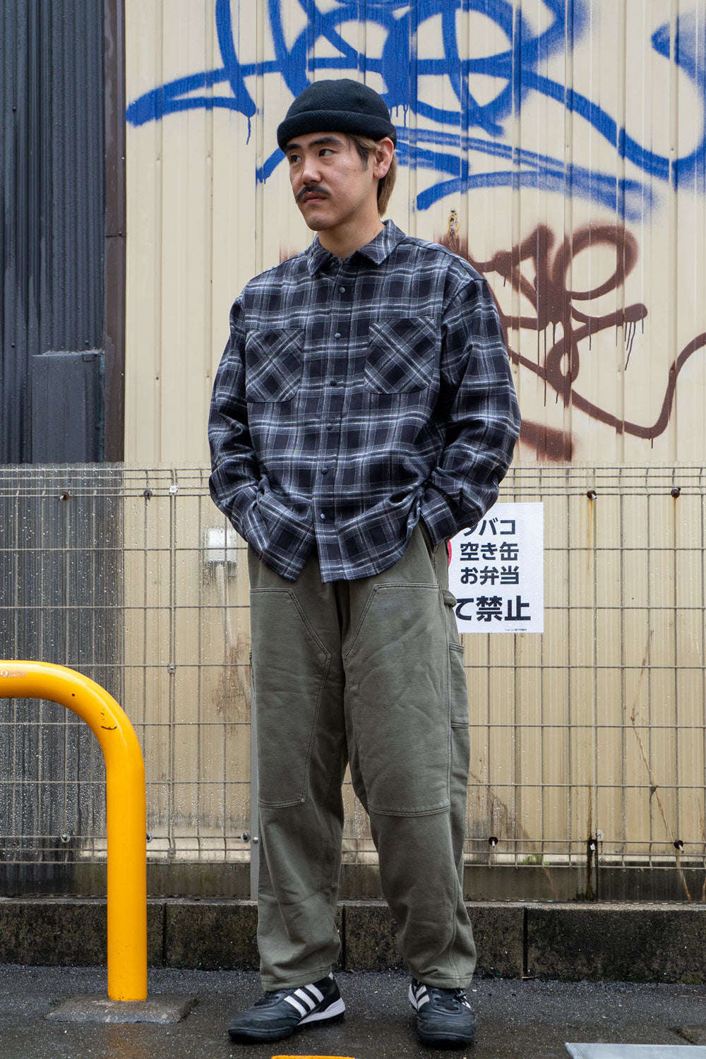 check flannel shirt
