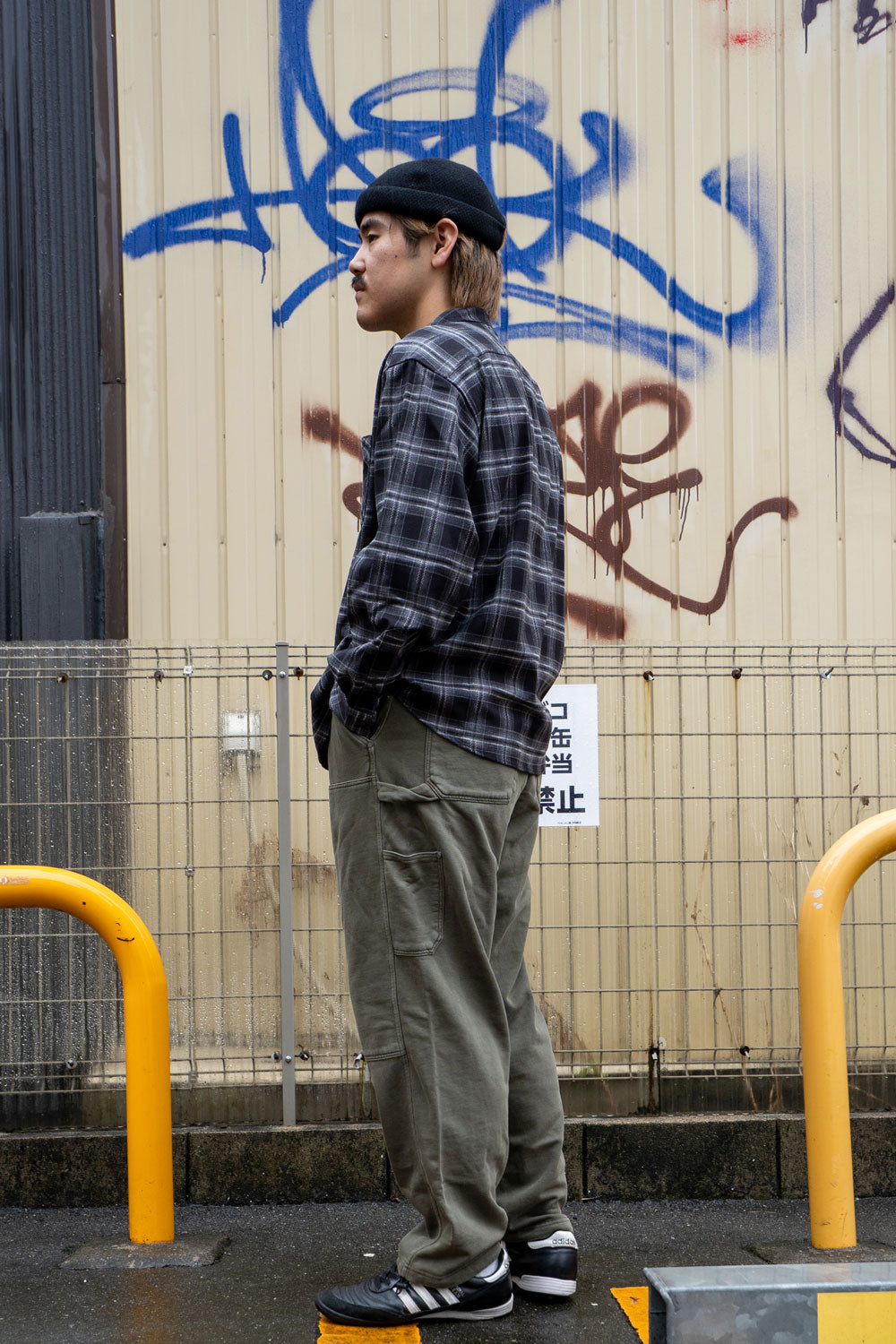 check flannel shirt