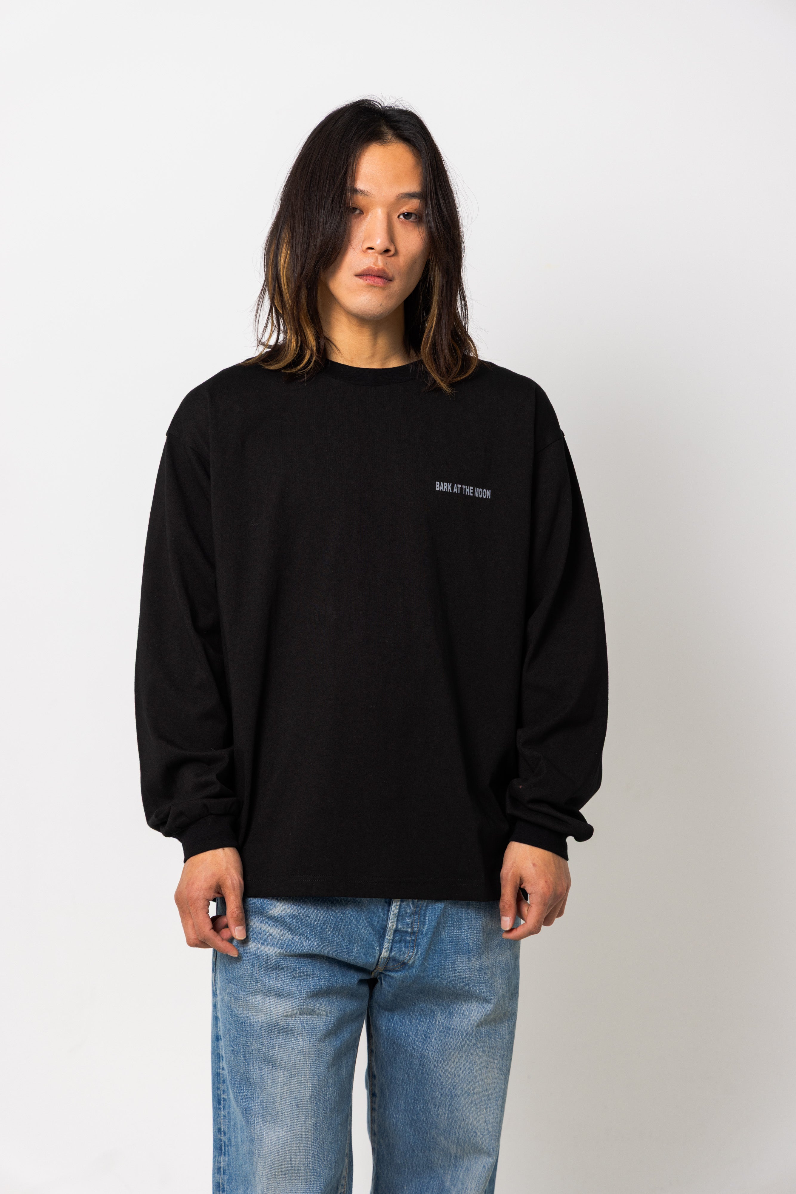 scorpion logo long sleeve tee