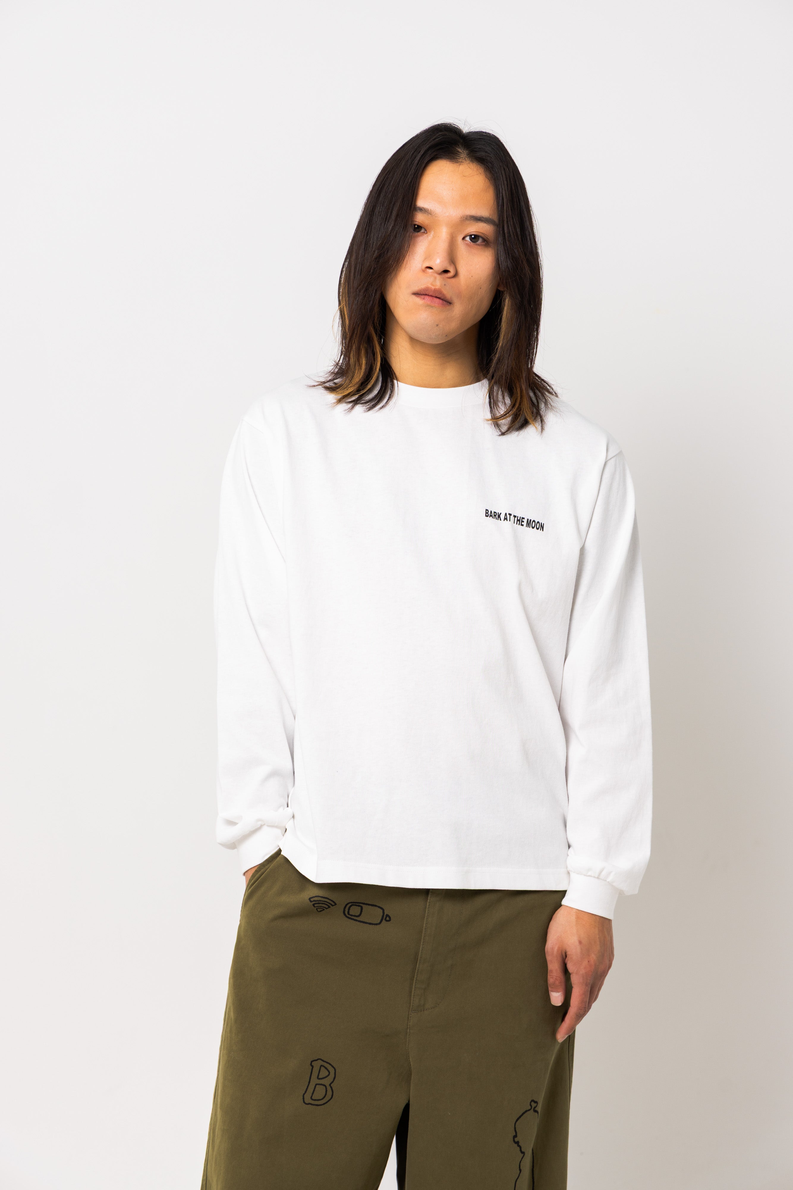 scorpion logo long sleeve tee