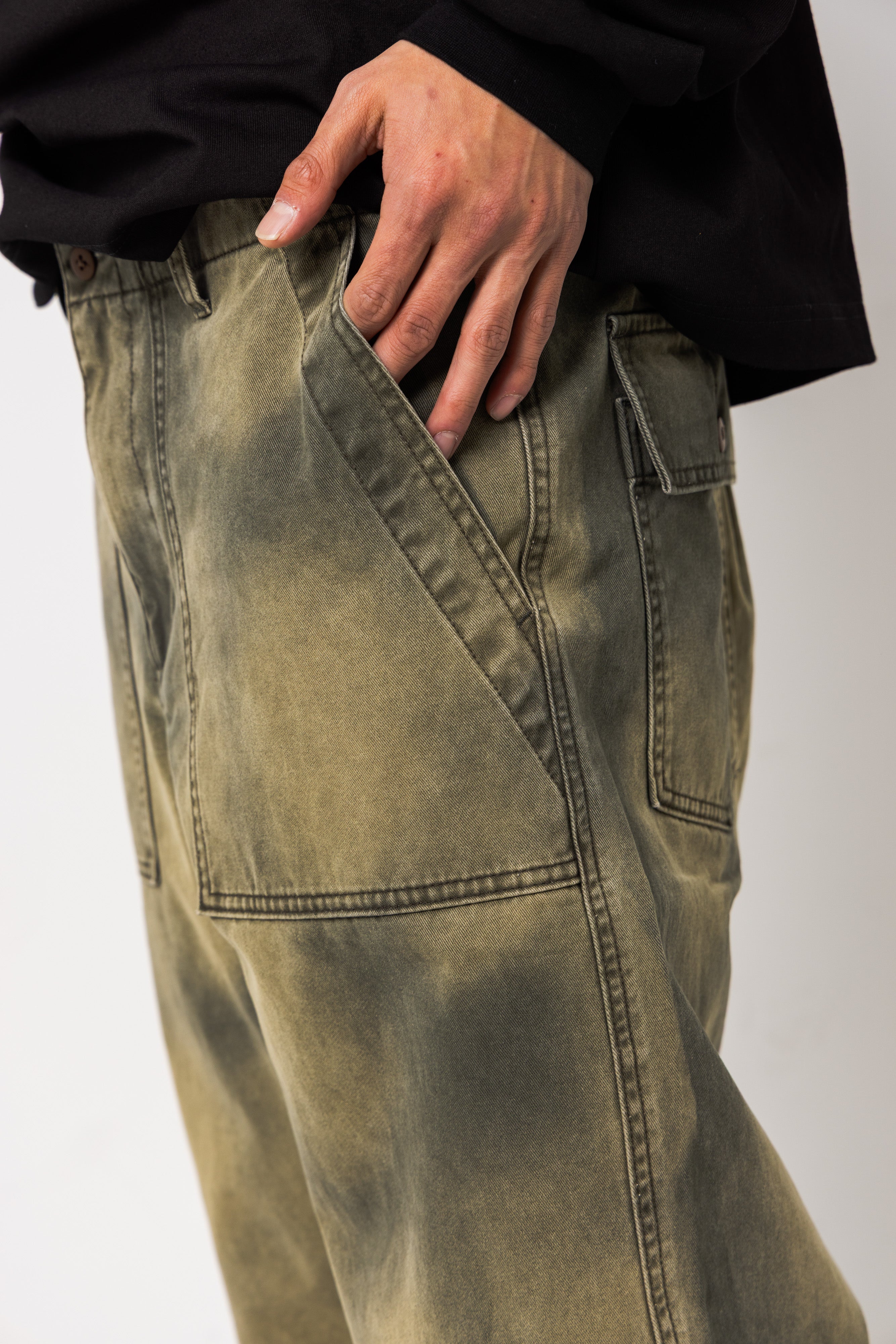 Bleach Baker Pants