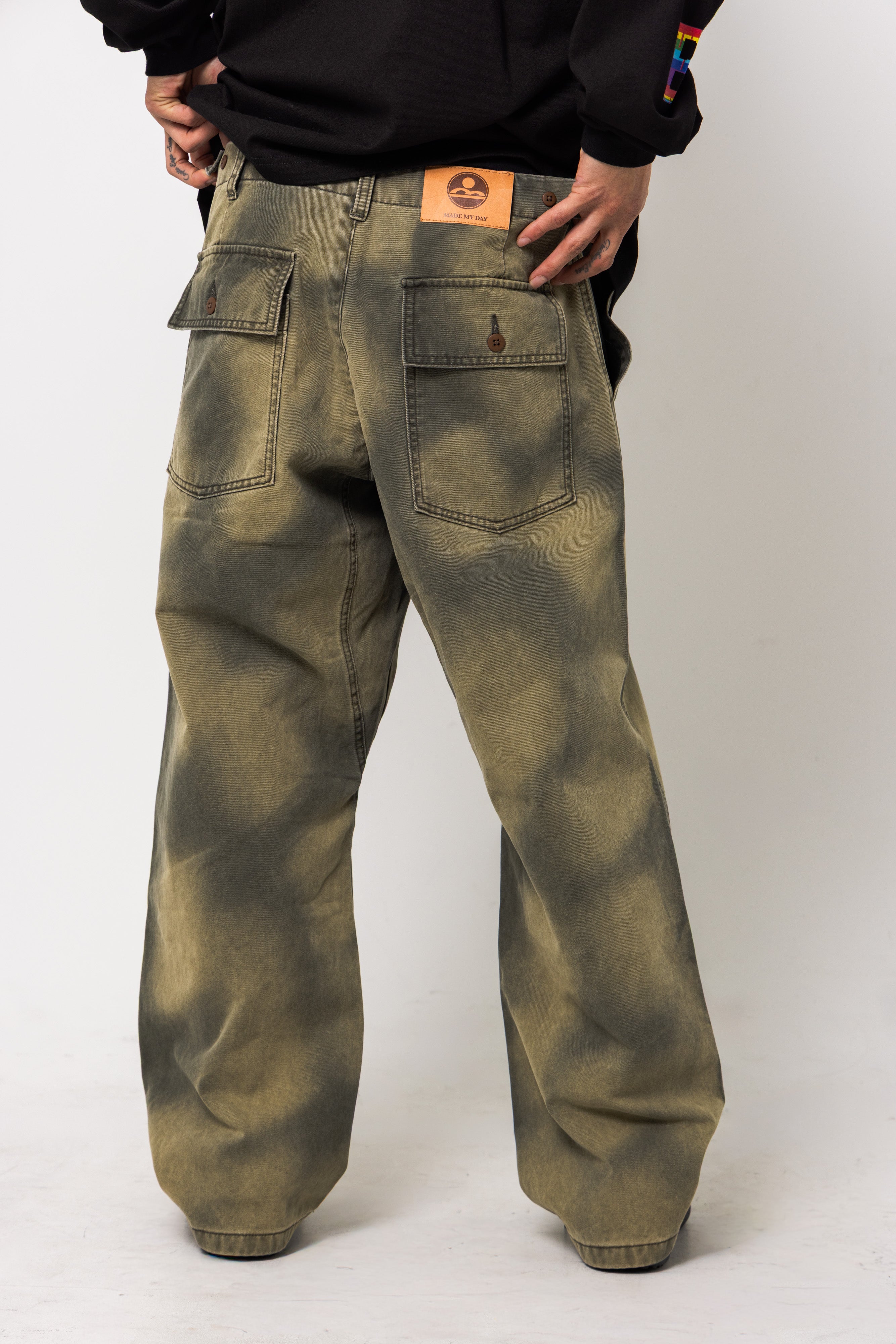 Bleach Baker Pants
