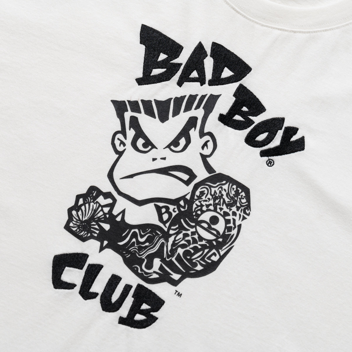 BARK AT THE MOON x BADBOY TATTOO LOGO TEE