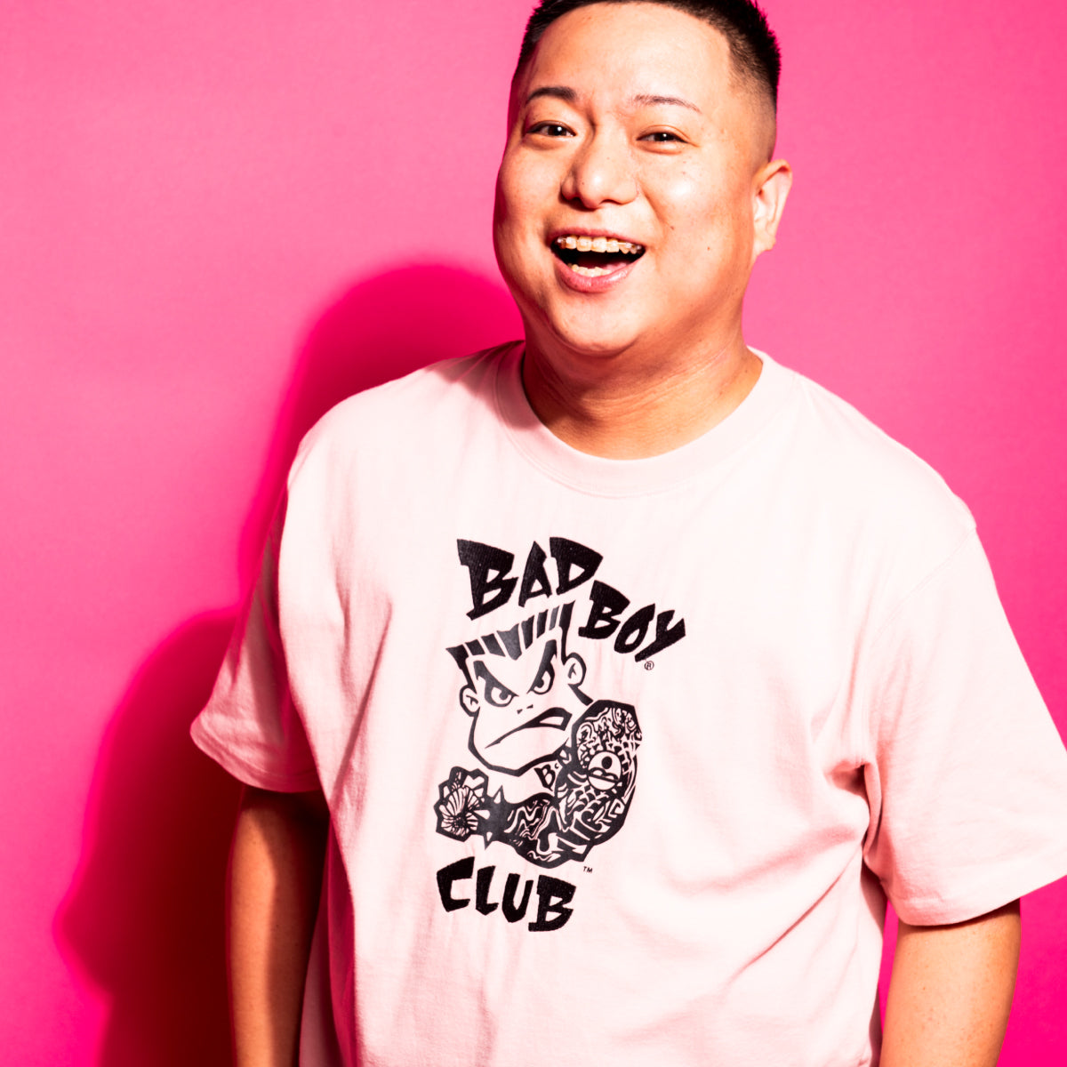 BARK AT THE MOON x BADBOY TATTOO LOGO TEE