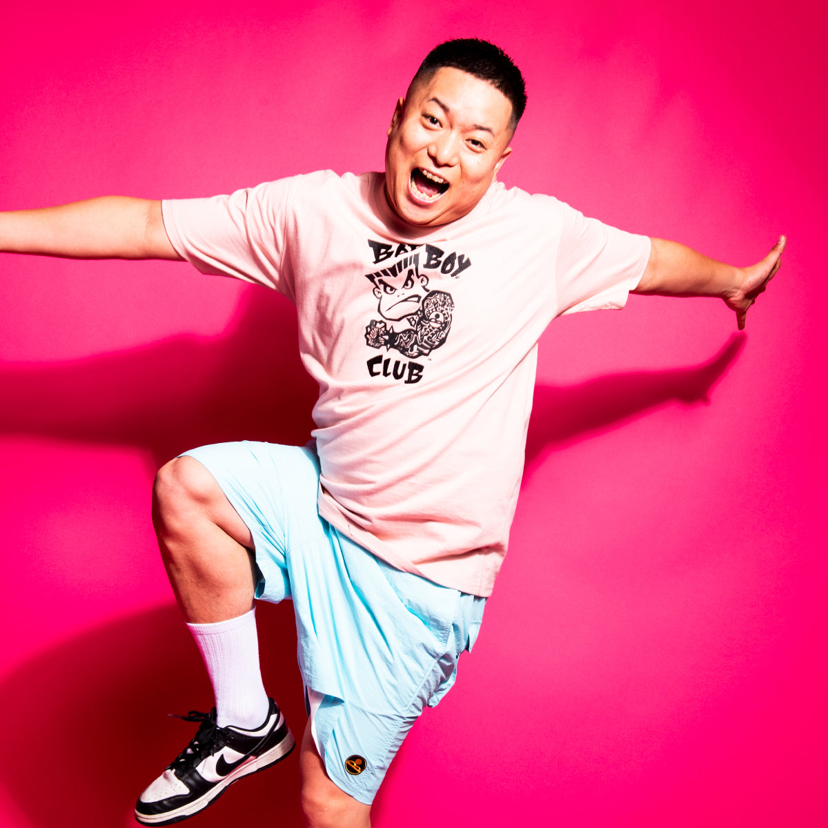 BARK AT THE MOON x BADBOY TATTOO LOGO TEE