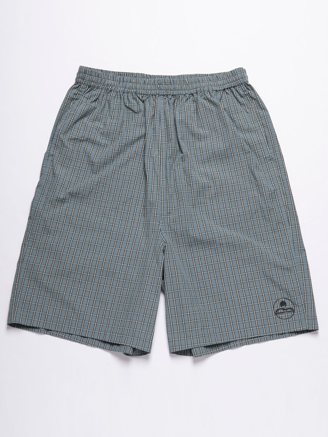 plaid half pants