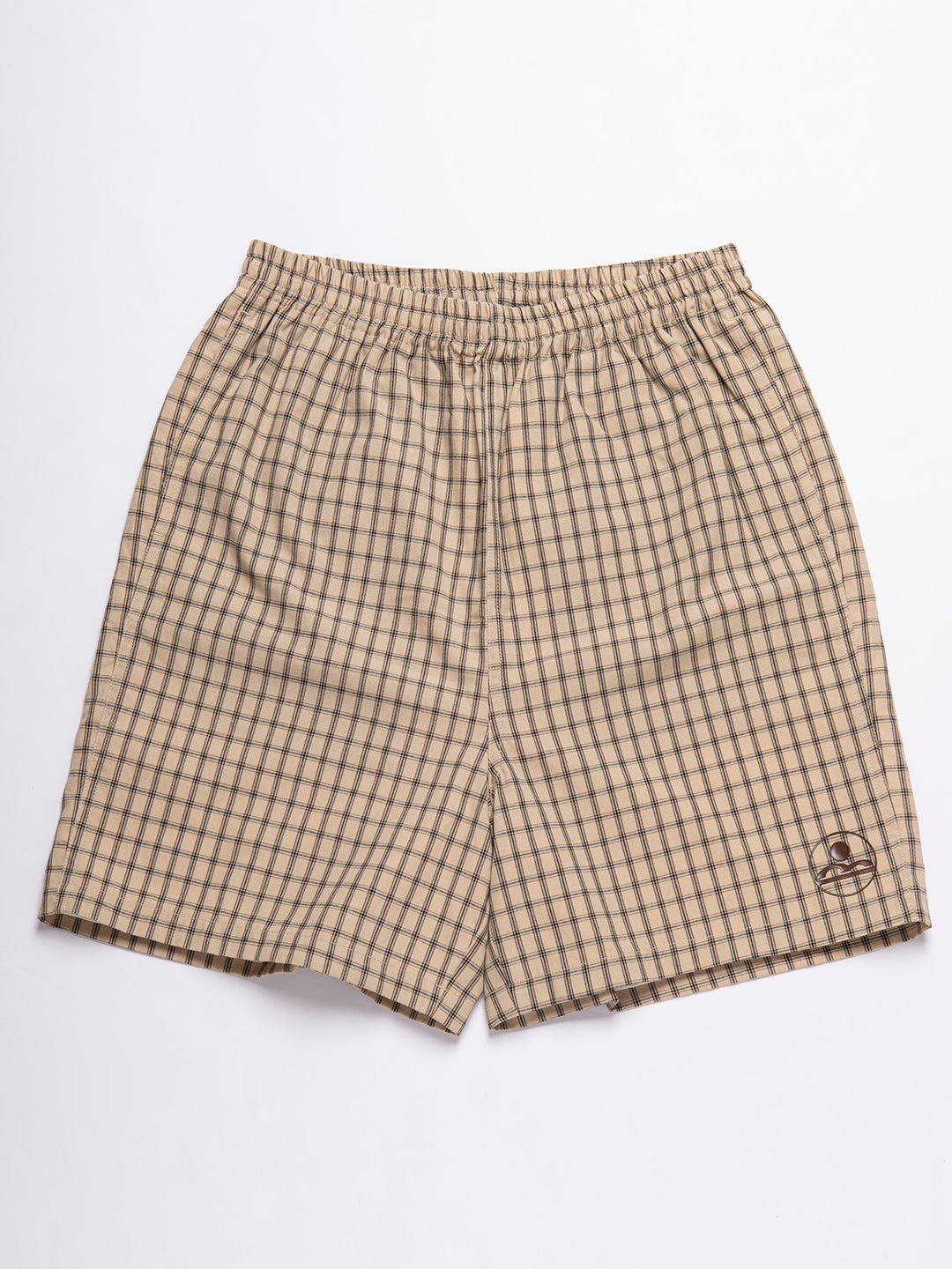 plaid half pants