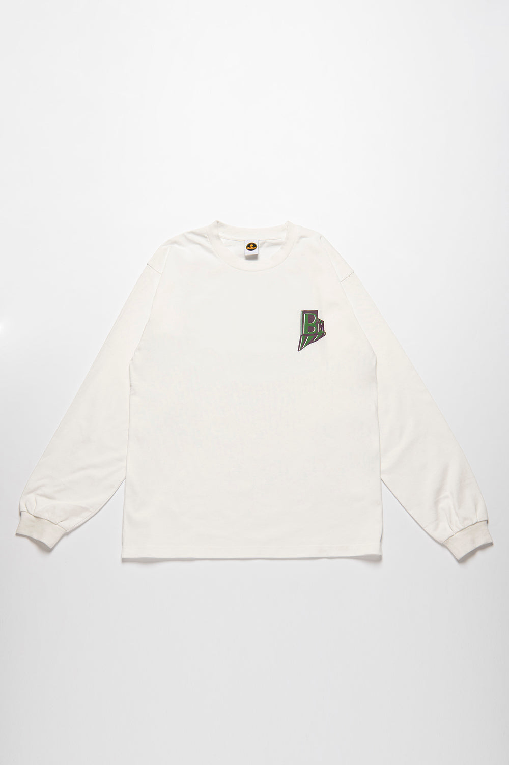 BM block logo long sleeve tee