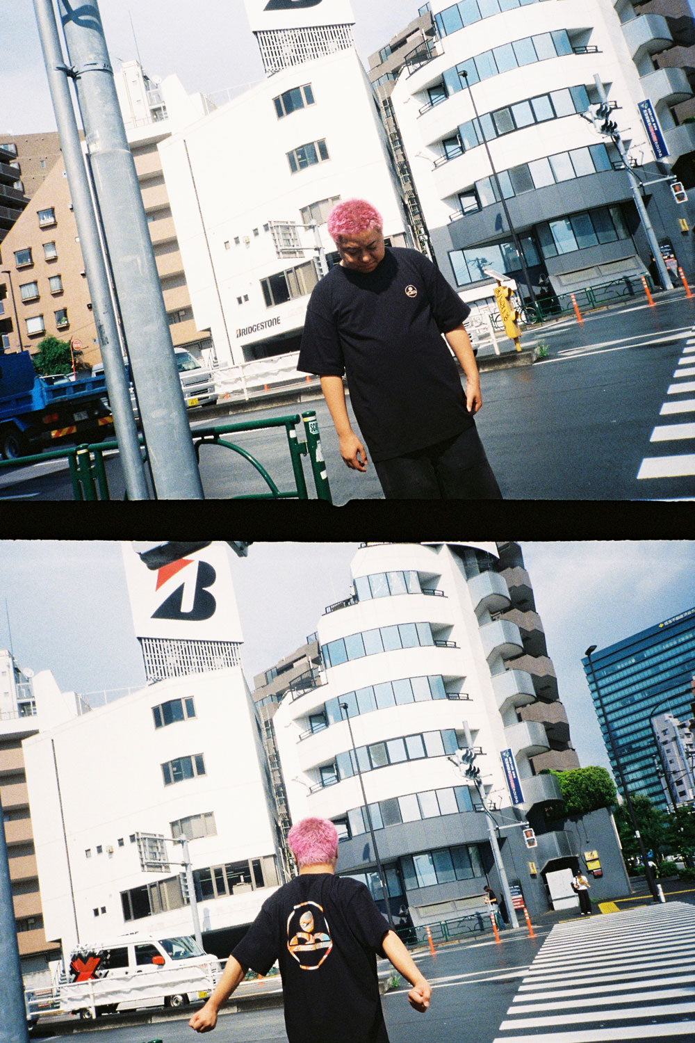BM logo gradation T-shirt