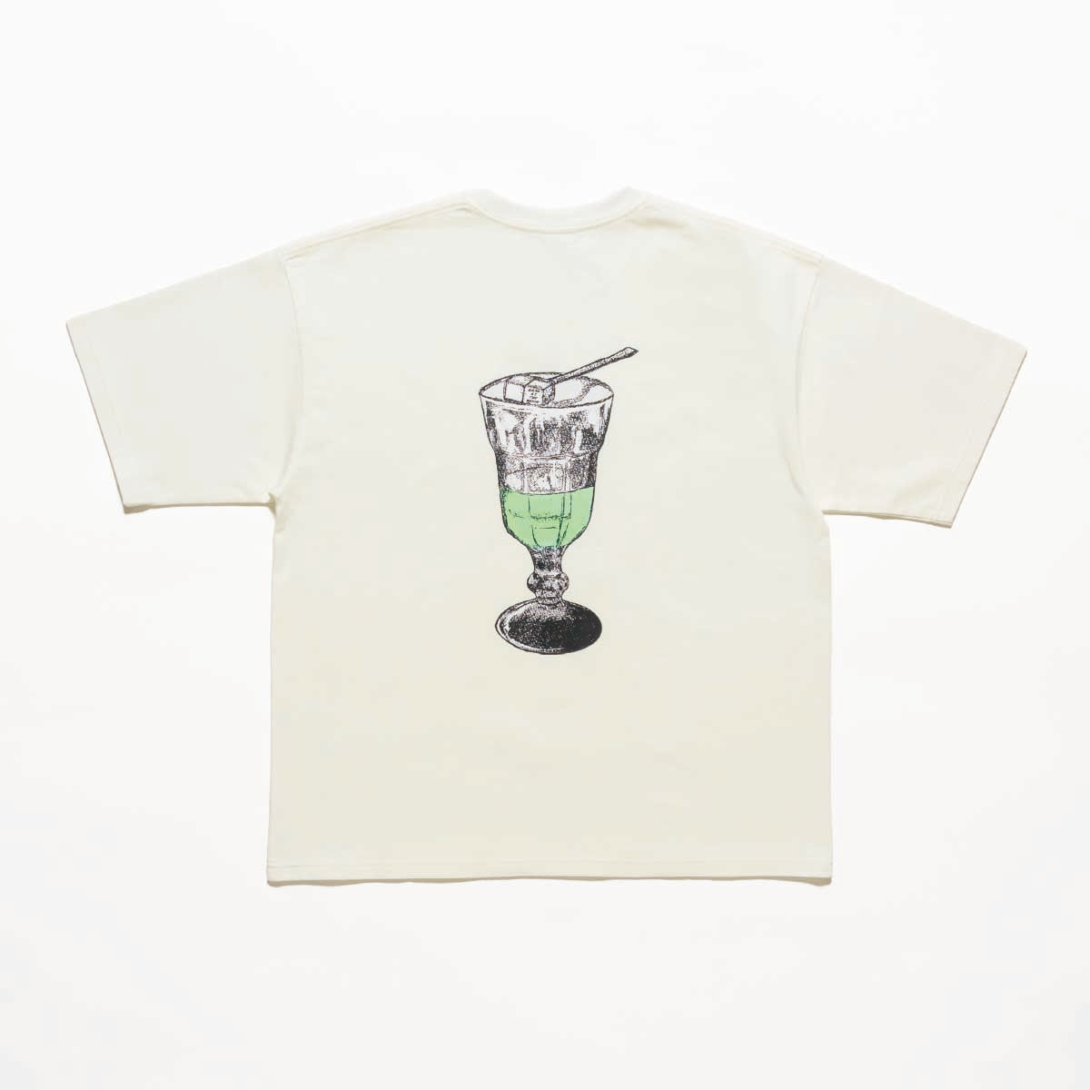 absinthe glass_T-shirt