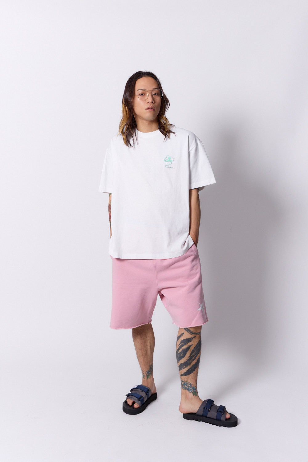 BM logo distortion T-shirt