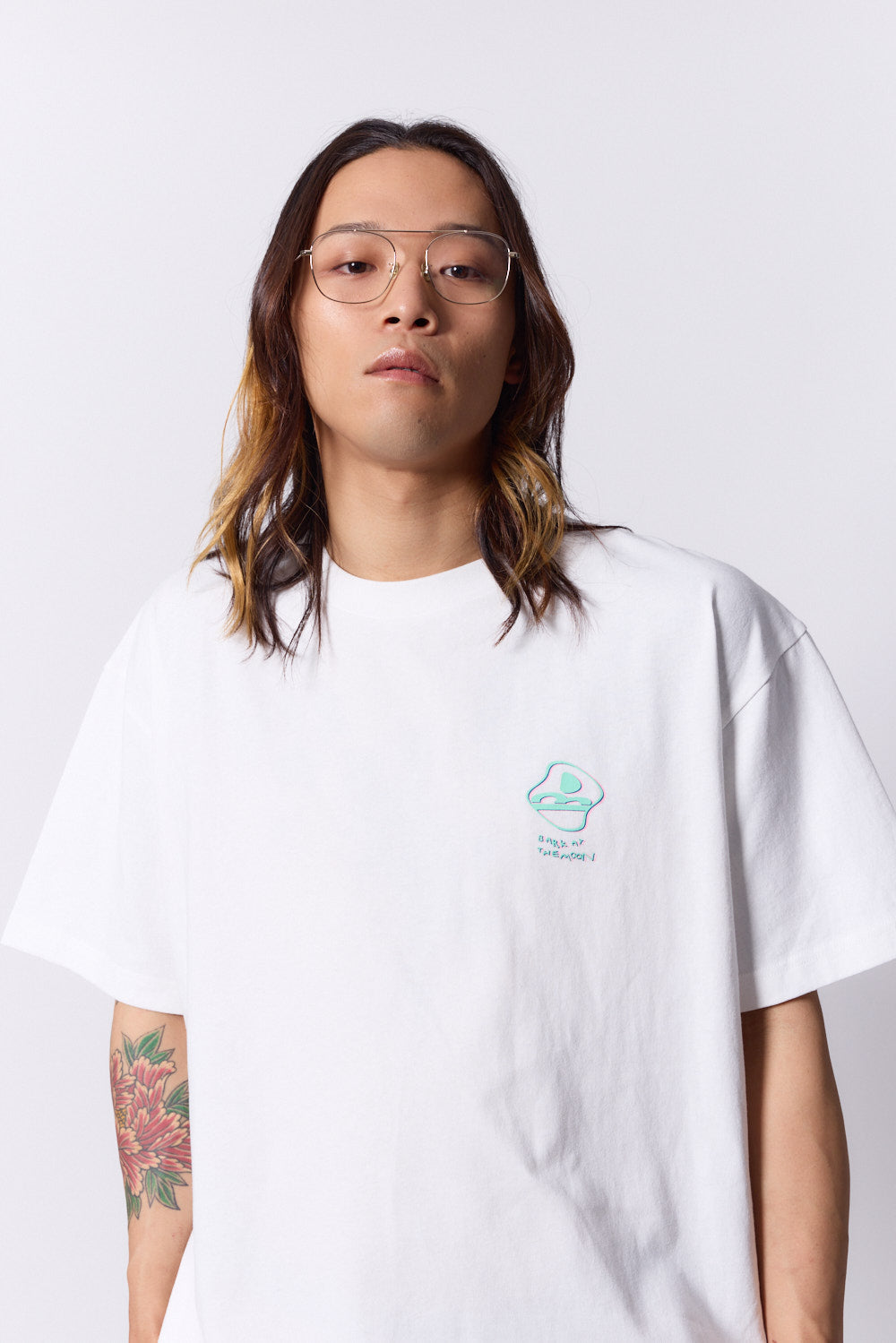 BM logo distortion T-shirt
