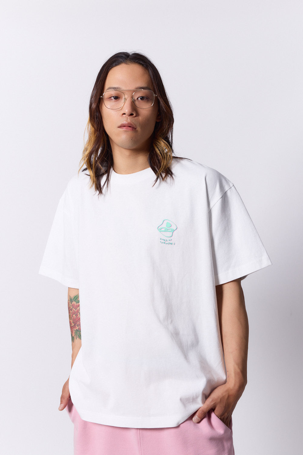 BM logo distortion T-shirt