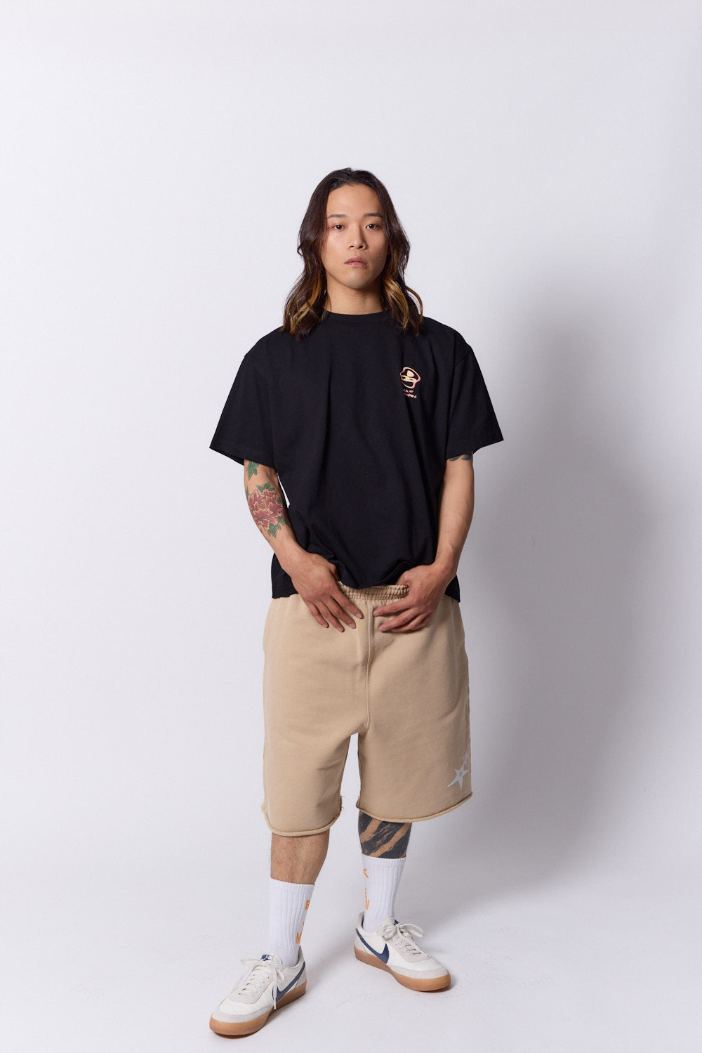 BM logo distortion T-shirt