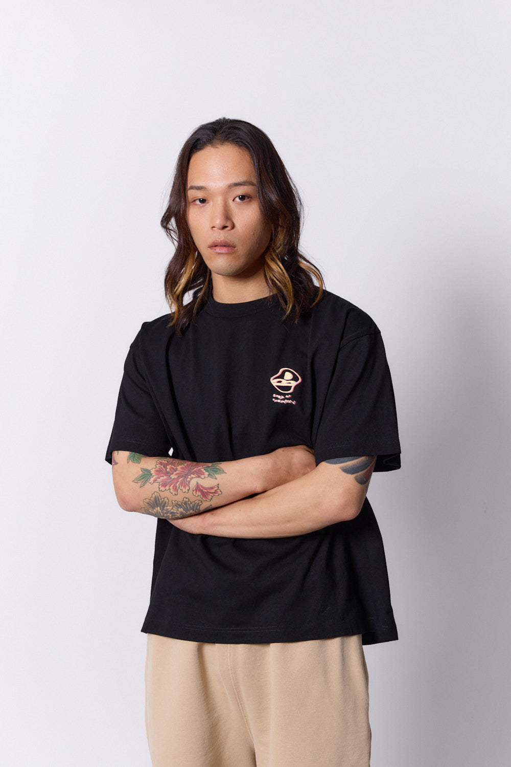 BM logo distortion T-shirt