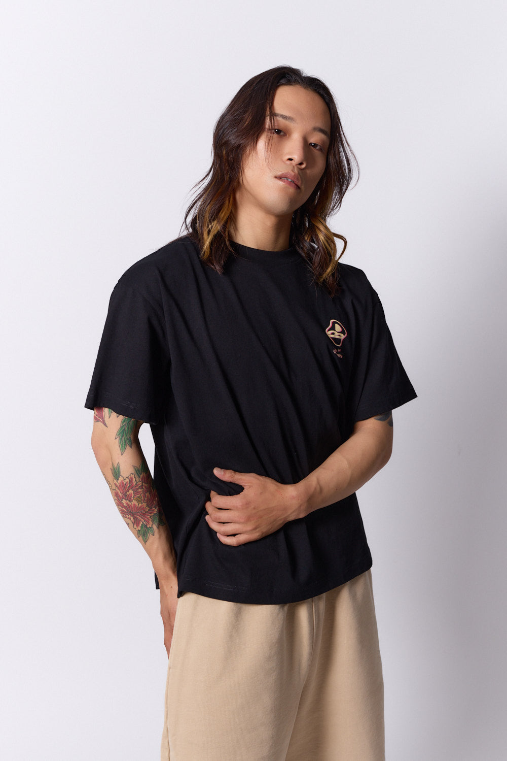 BM logo distortion T-shirt