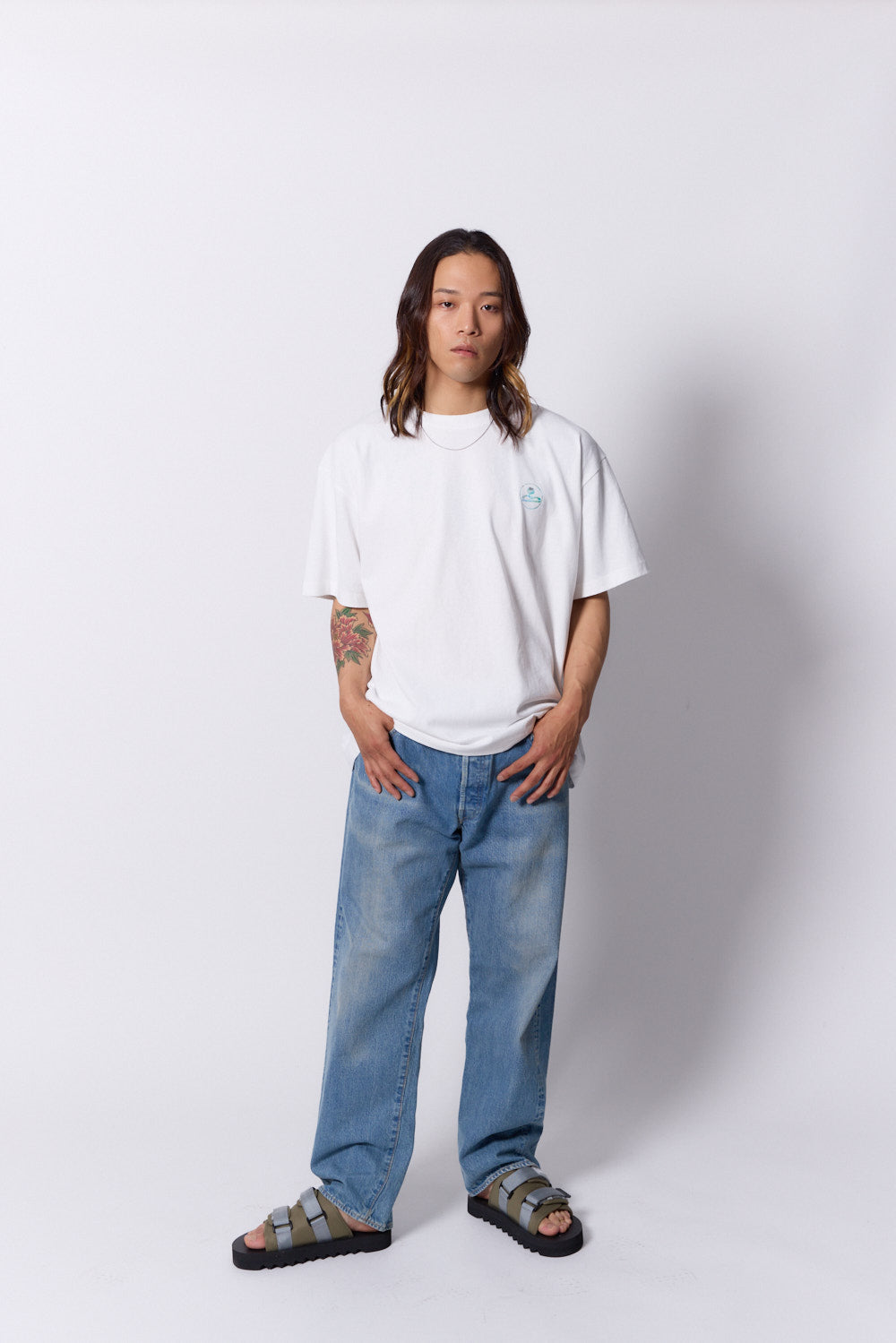 BM logo gradation T-shirt