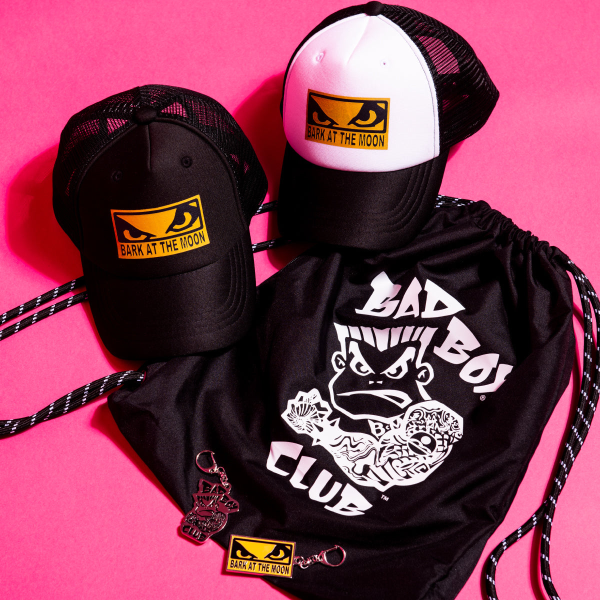 BARK AT THE MOON x BADBOY BOX LOGO CAP