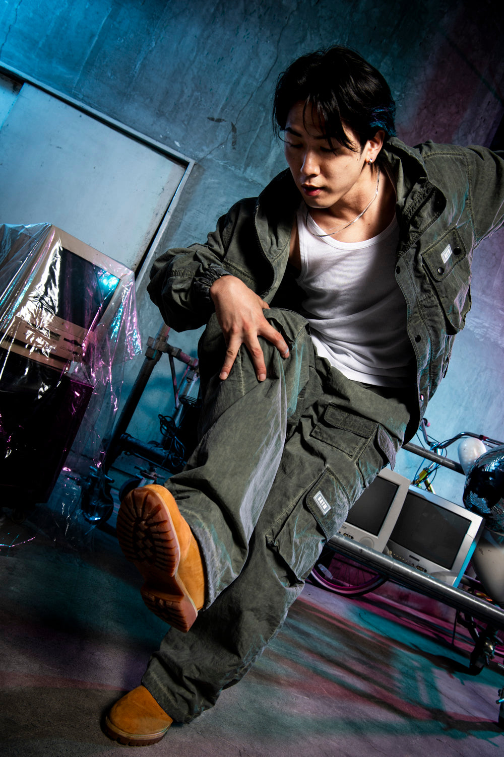 garment dyed pants