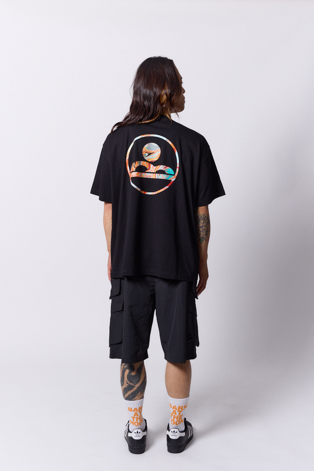 BM logo gradation T-shirt