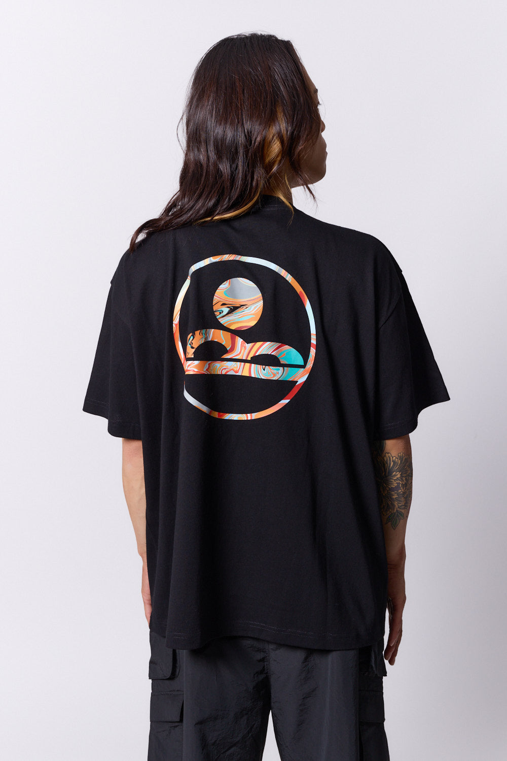 BM logo gradation T-shirt