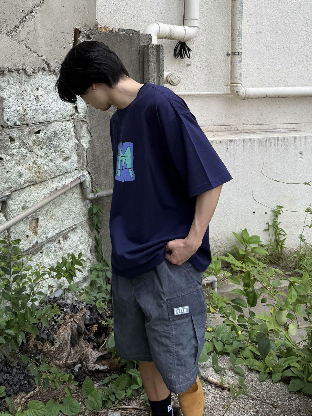 BM block T-shirt