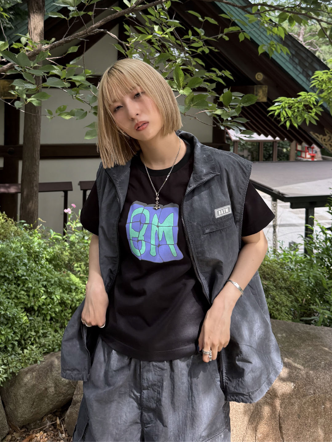 BM block T-shirt