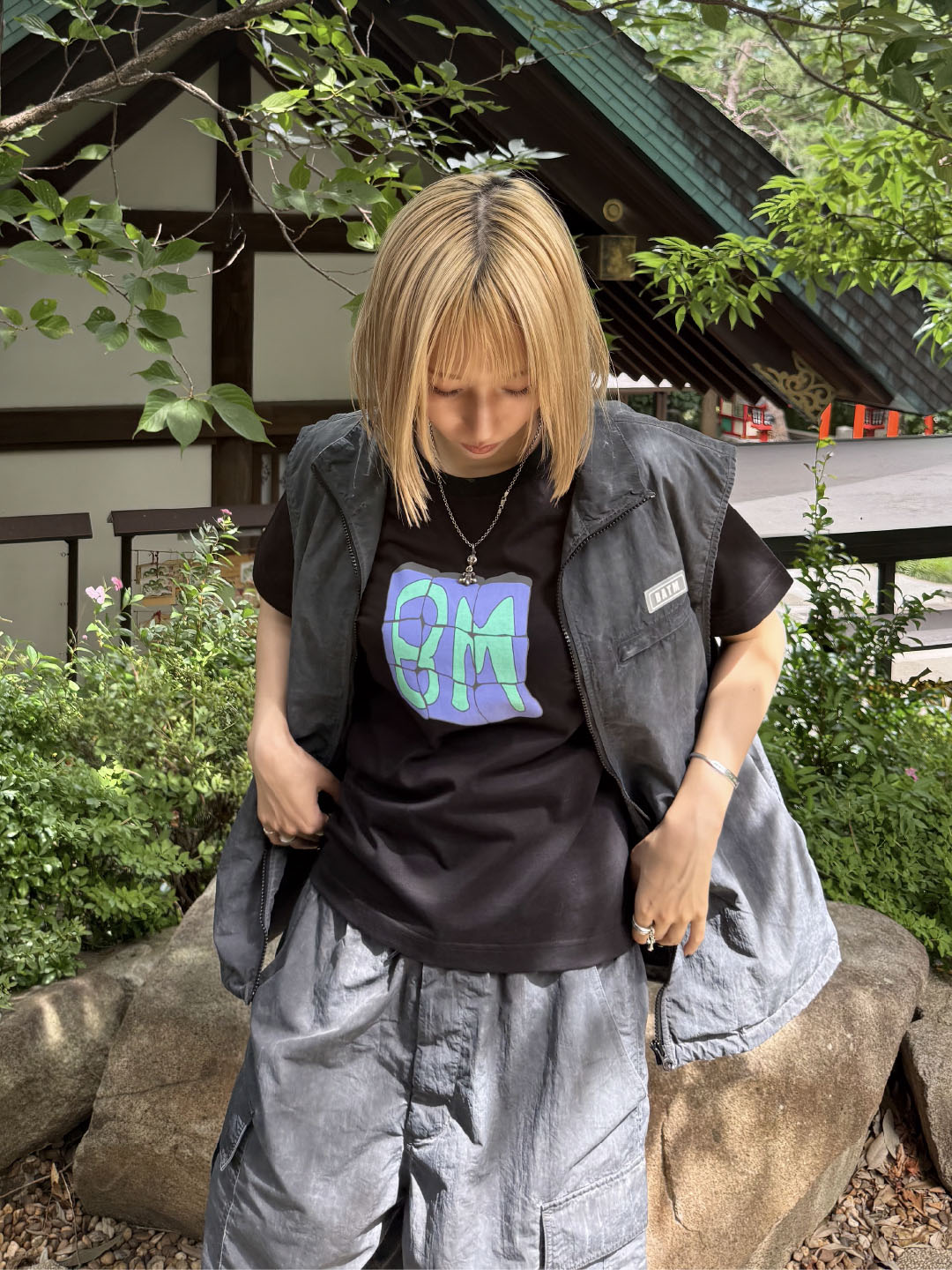 BM block T-shirt
