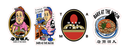 MARUGEN×BATM STICKER SET
