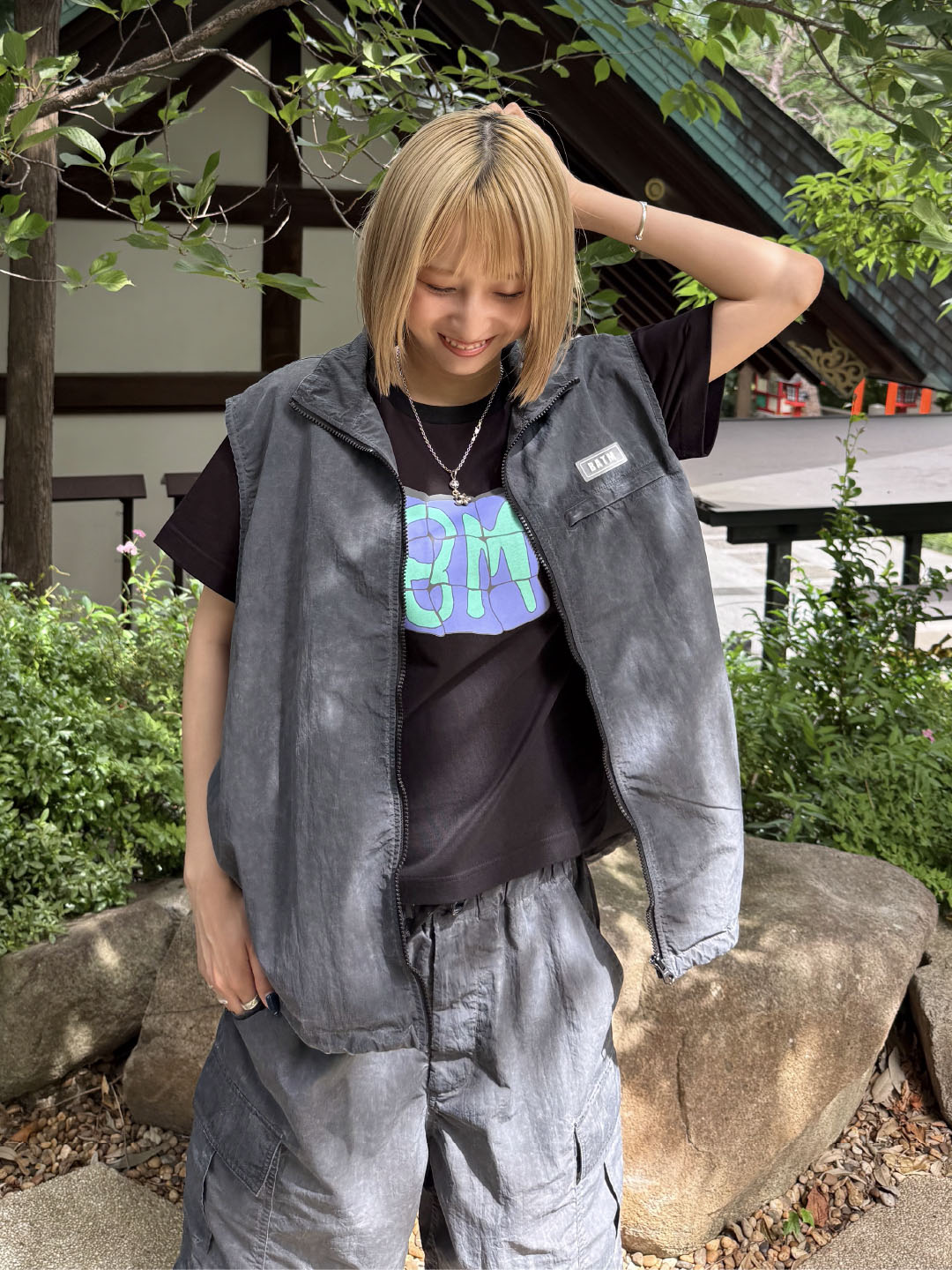 BM block T-shirt