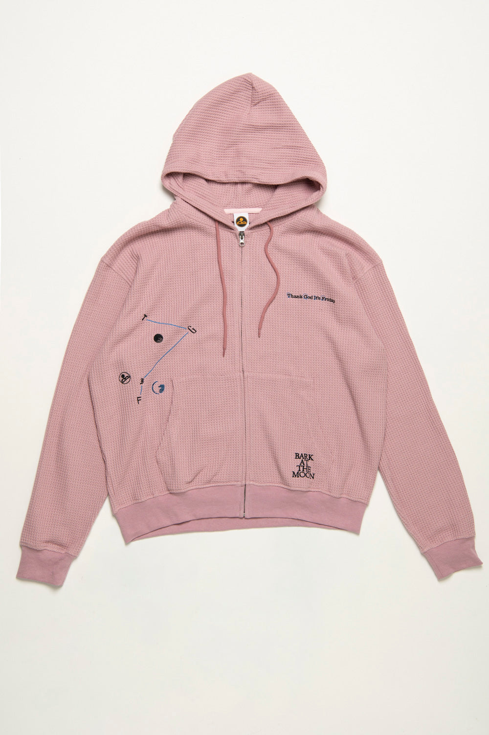 THANK GOD IT'S FRIDAY ZIP HOODIE