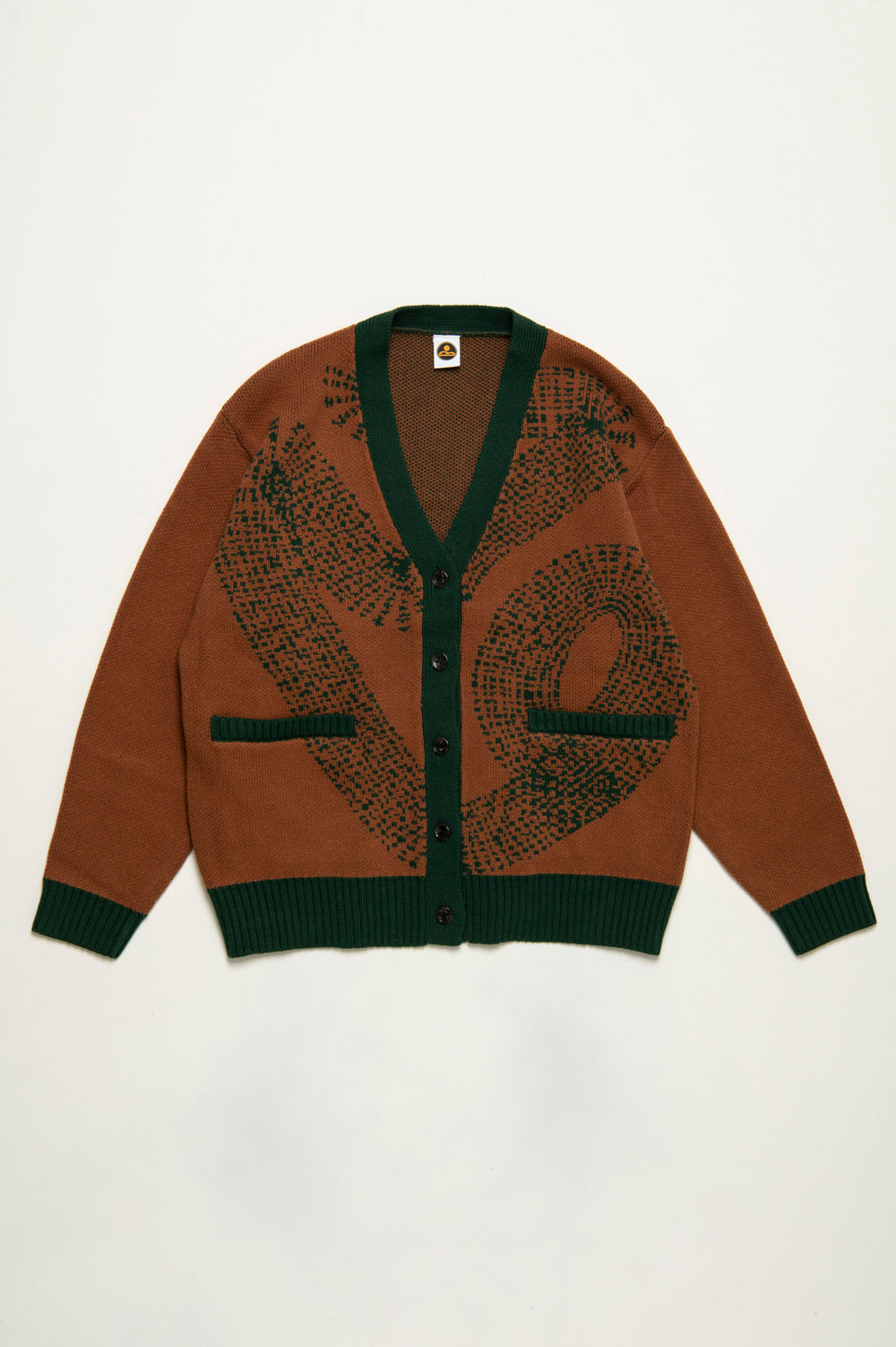<予約>PATTERN JACQUARD CARDIGAN