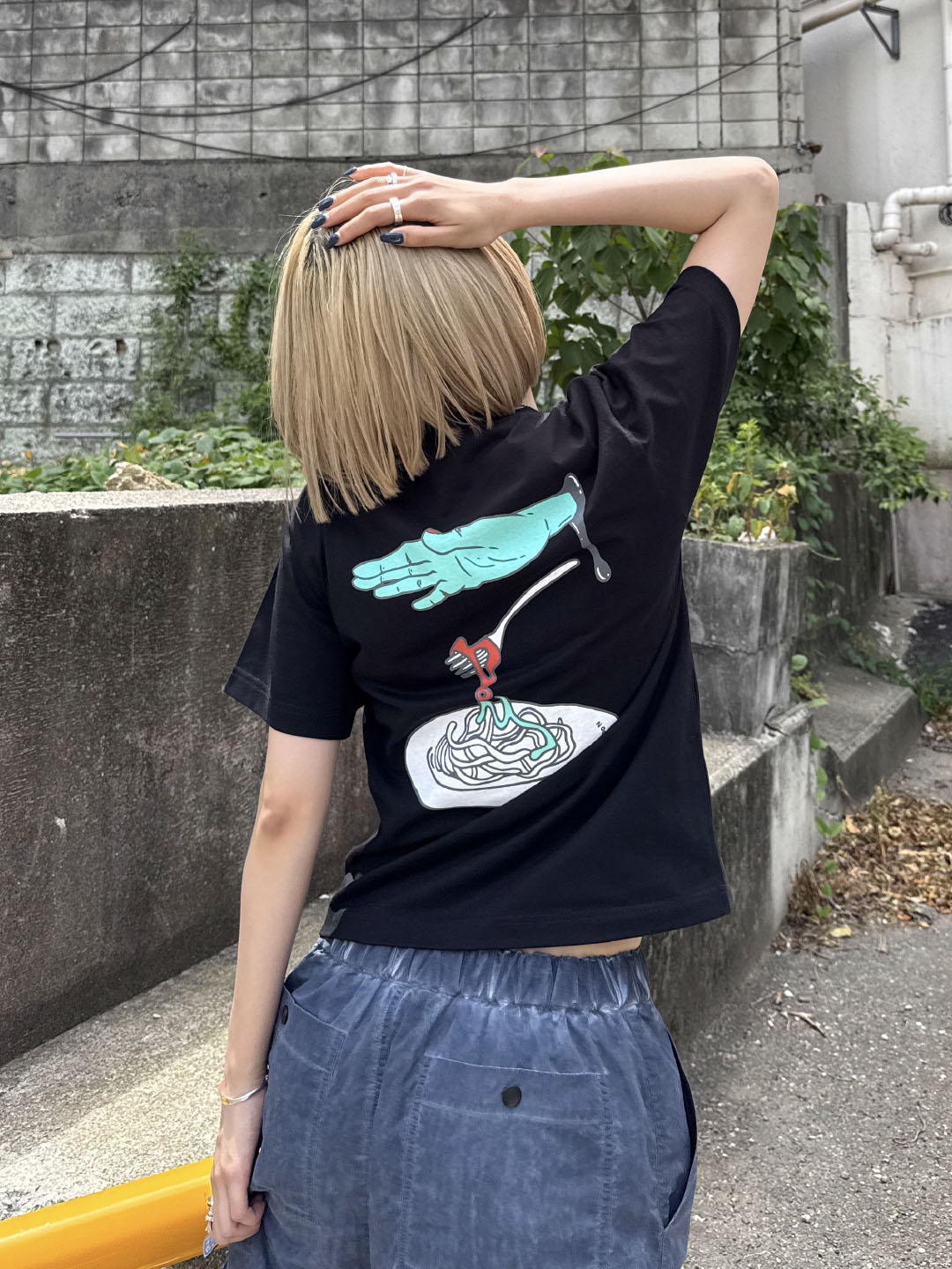 spaghetti T-shirt