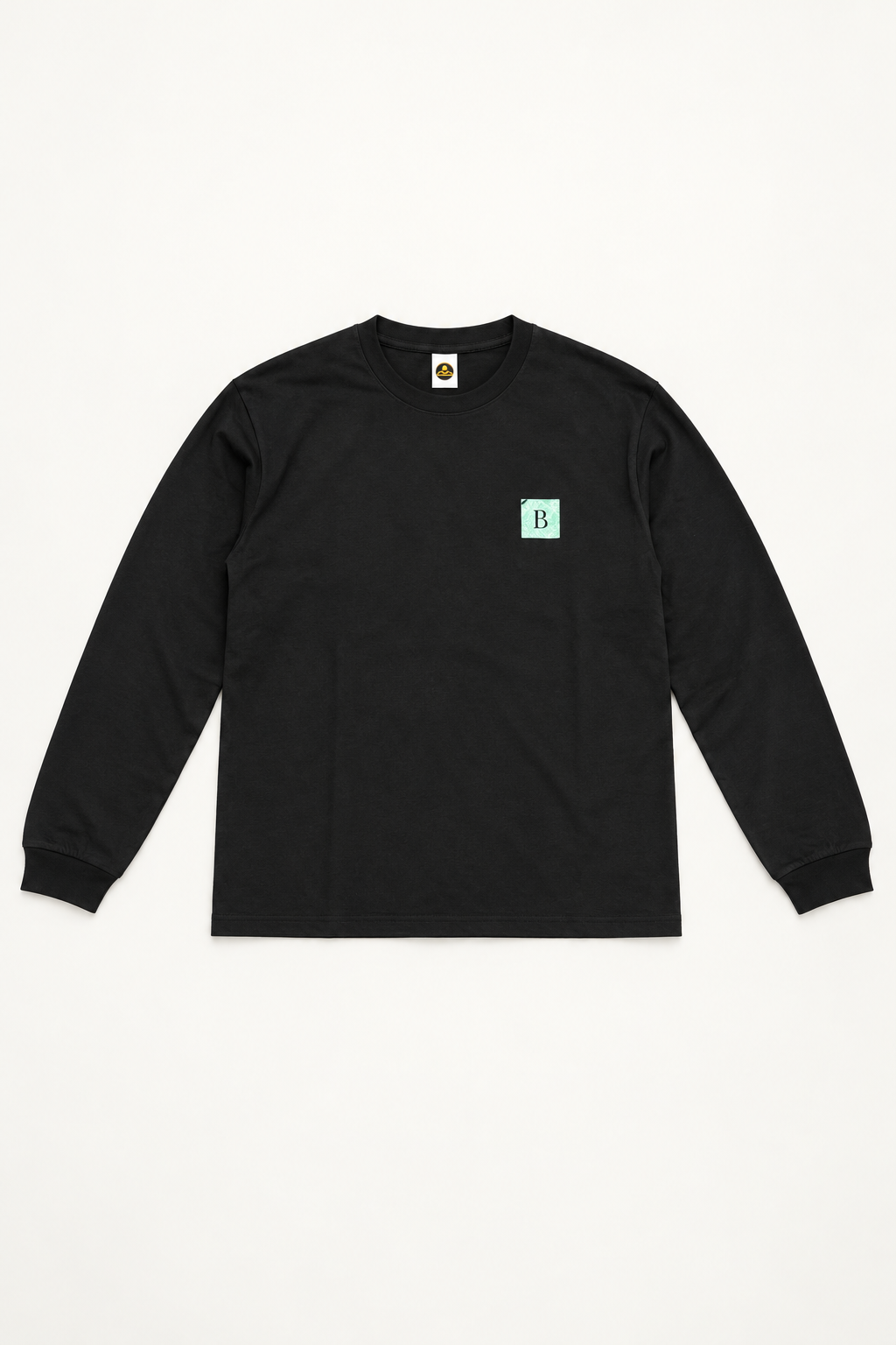 SQUARE BM LOGO L/S TEE