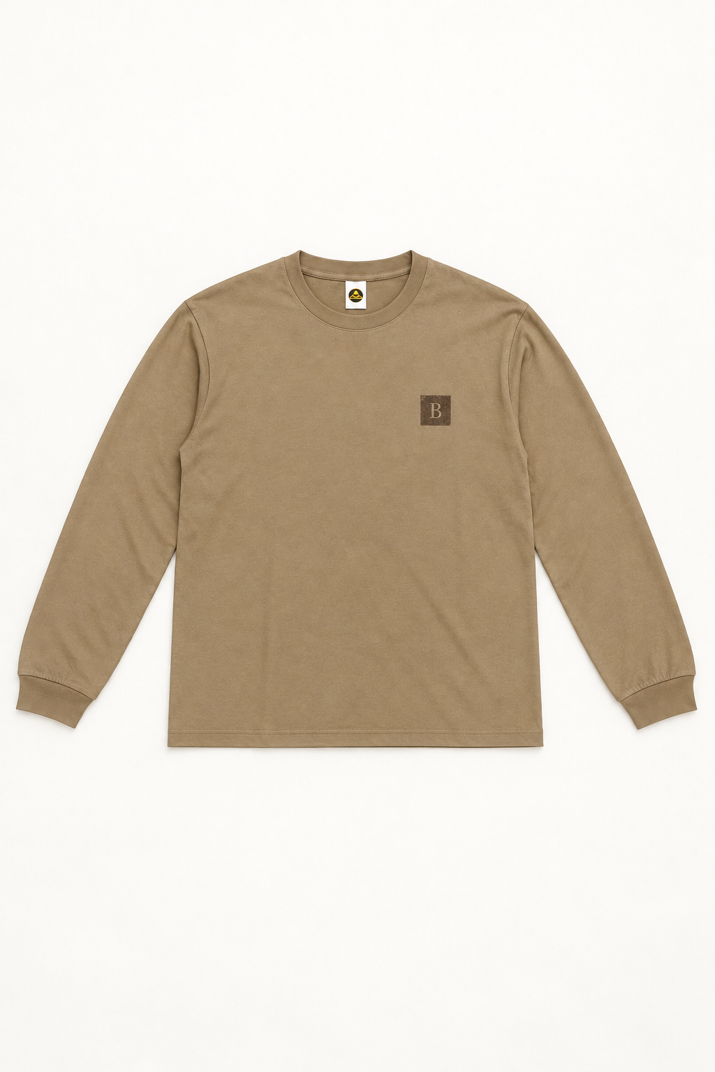 SQUARE BM LOGO L/S TEE
