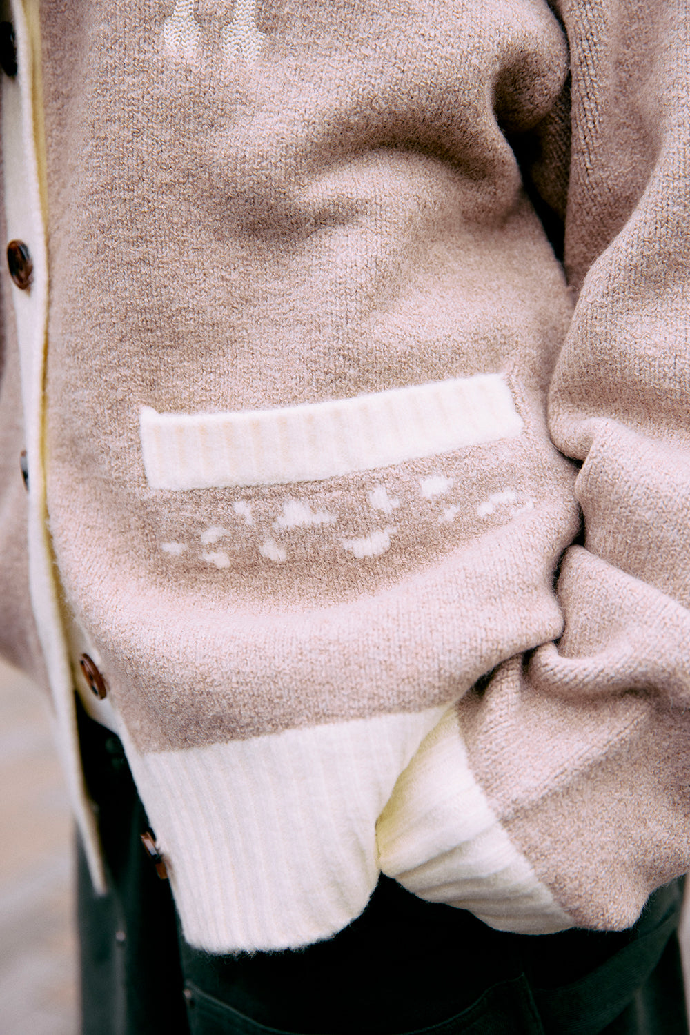 トップス Bark At The Moon capsules knit cardigan knitted cardigan