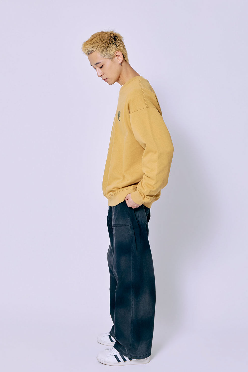 <予約>DOG TWO TONE PULLOVER