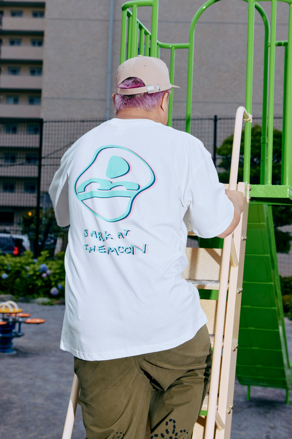 BM logo distortion T-shirt