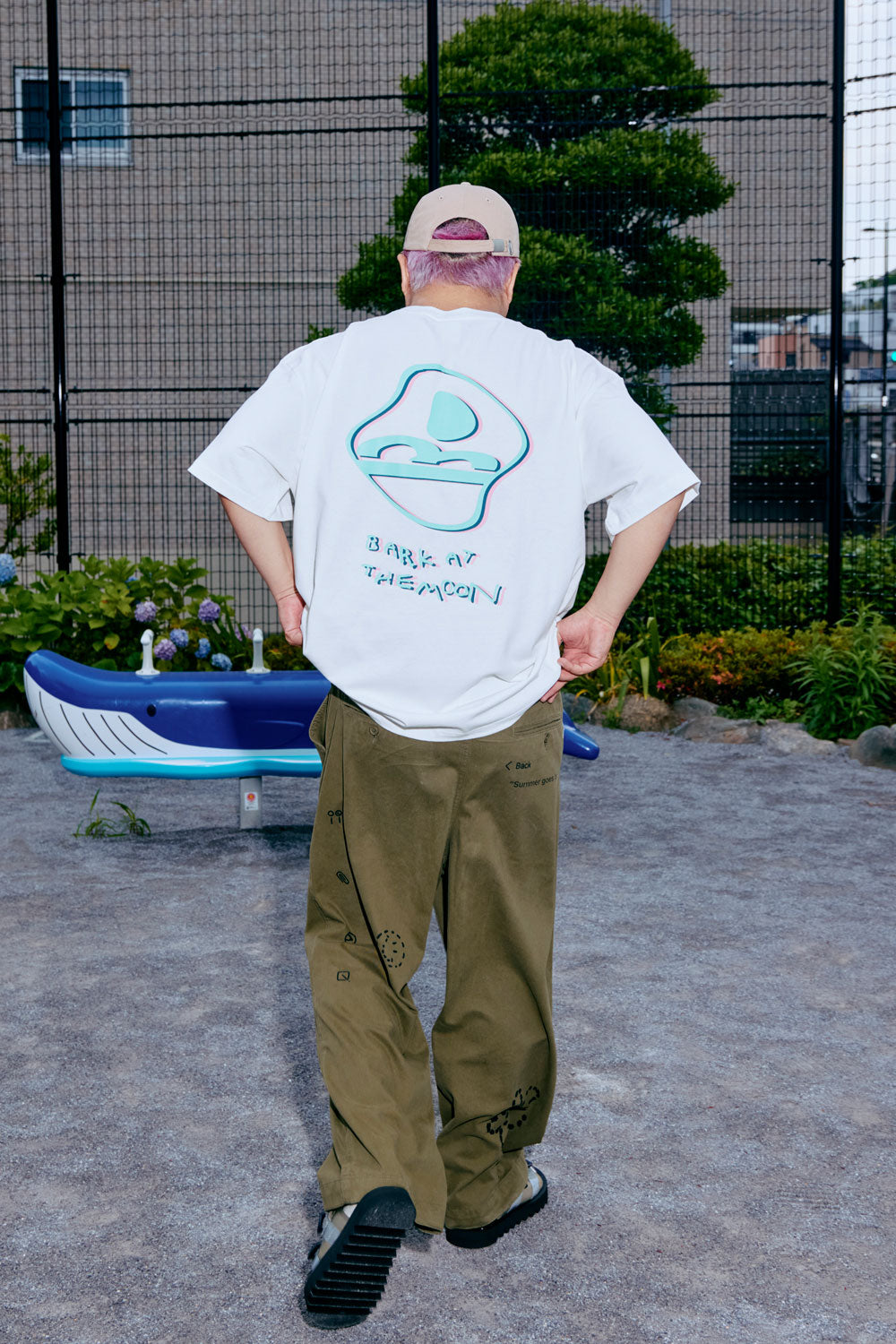 BM logo distortion T-shirt