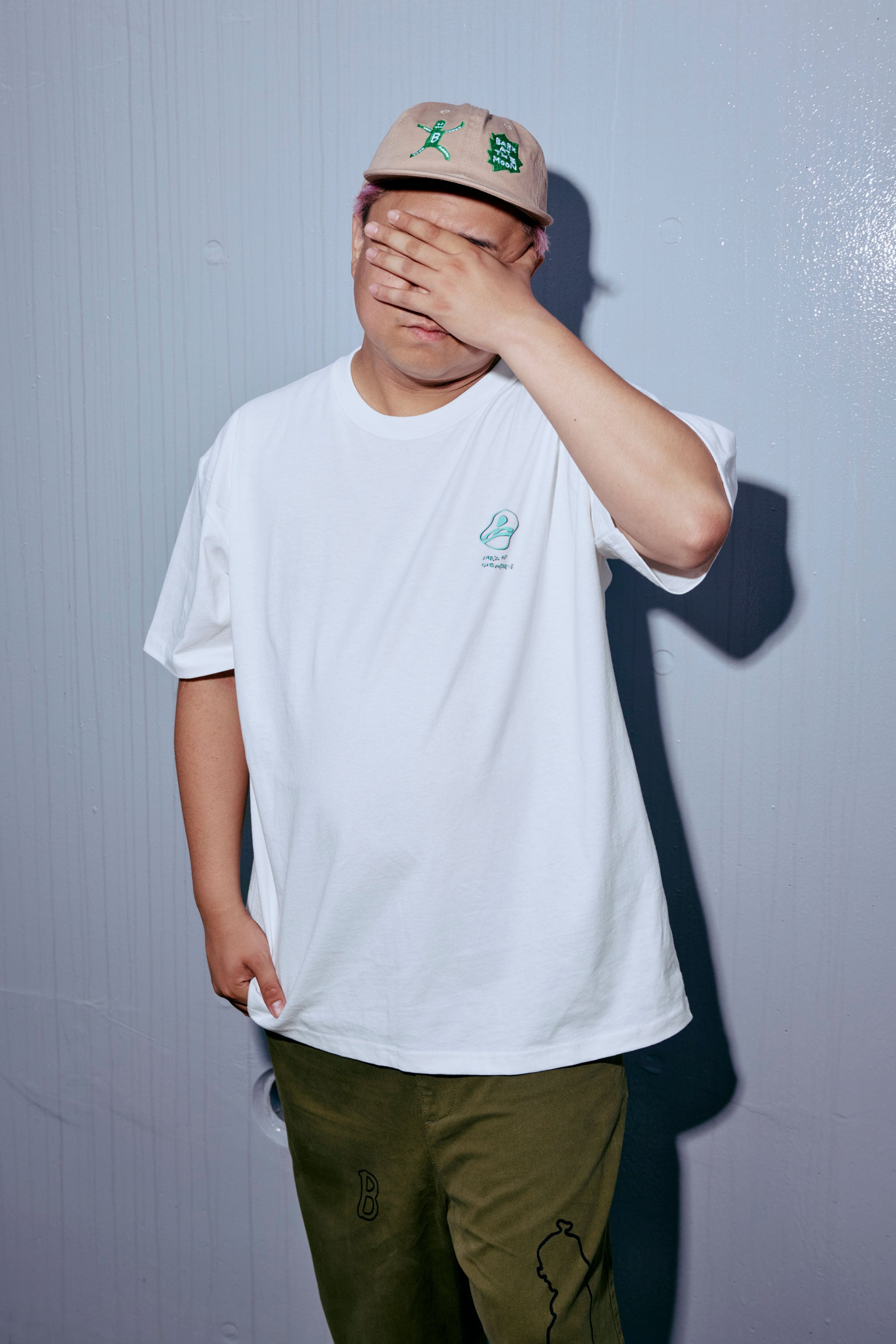 BM logo distortion T-shirt