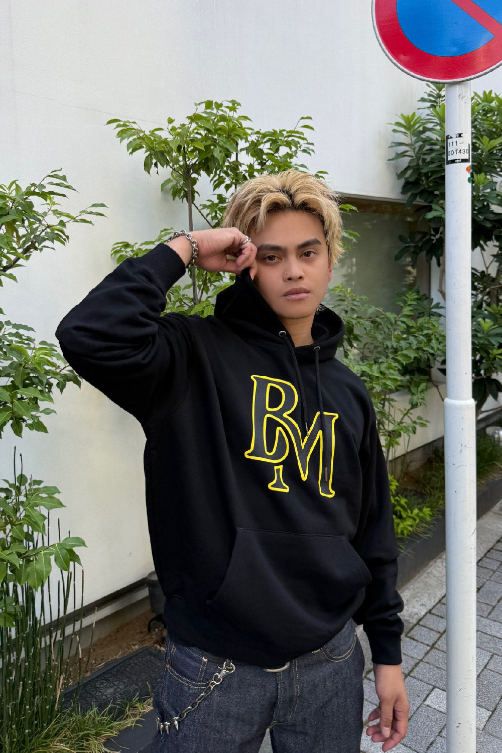 BM logo hoodie