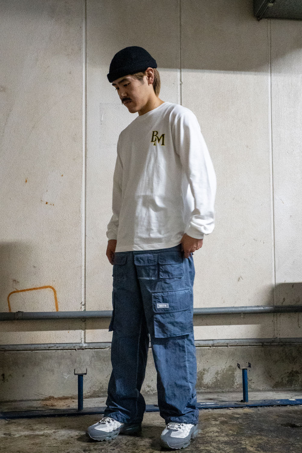 BM logo long sleeve tee