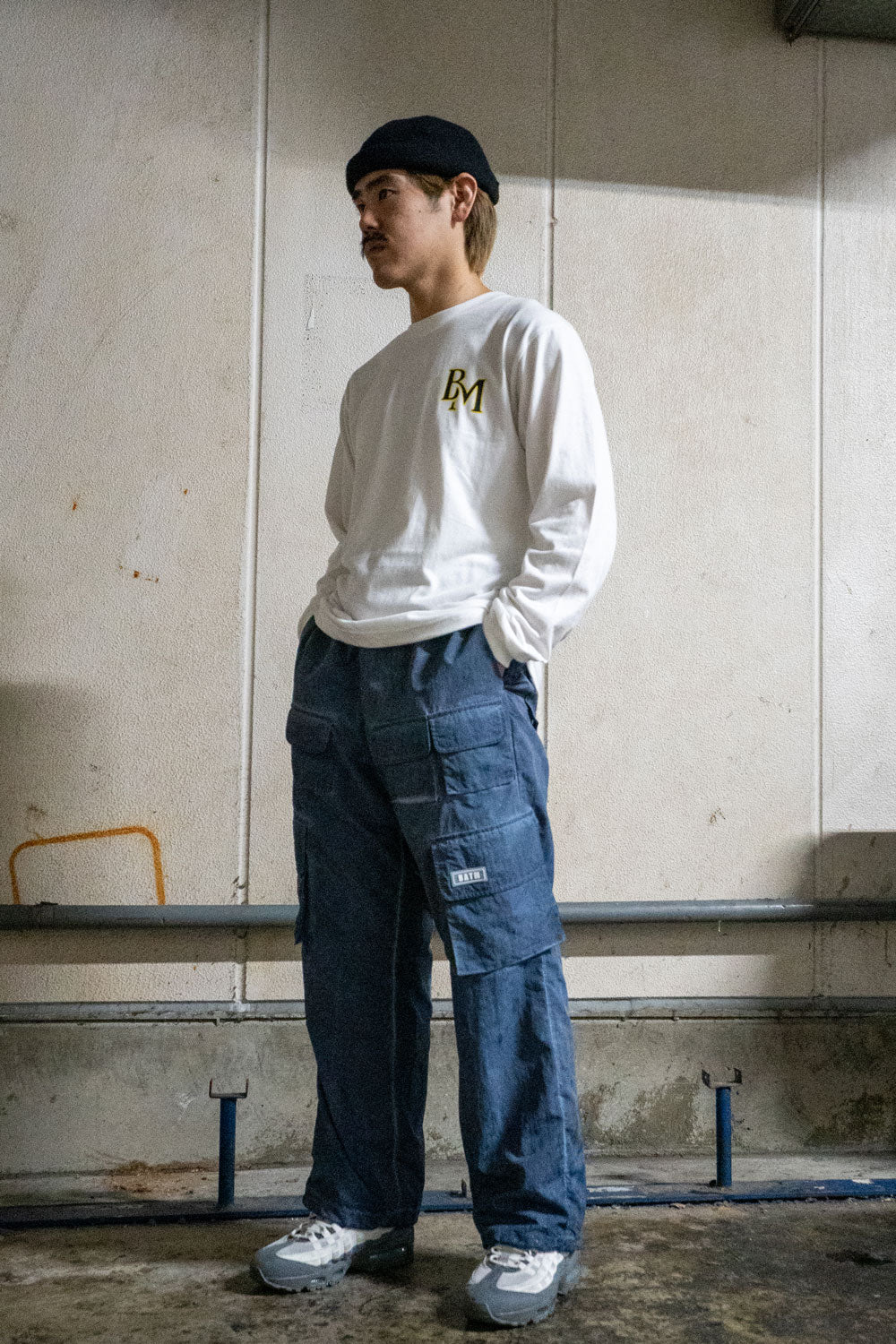 BM logo long sleeve tee