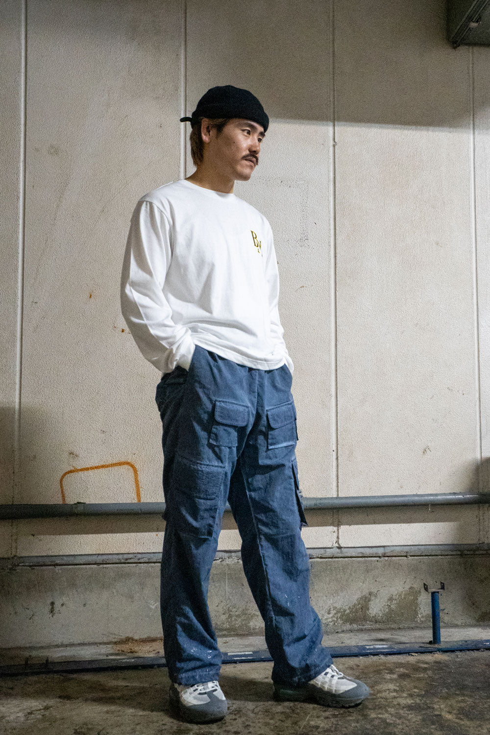 BM logo long sleeve tee