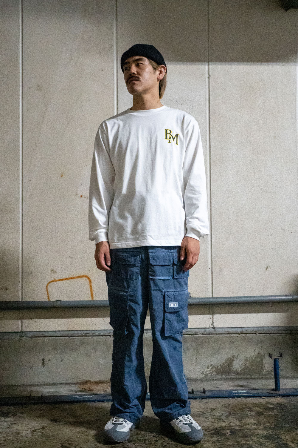 BM logo long sleeve tee