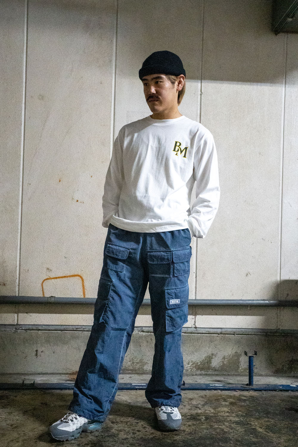 BM logo long sleeve tee