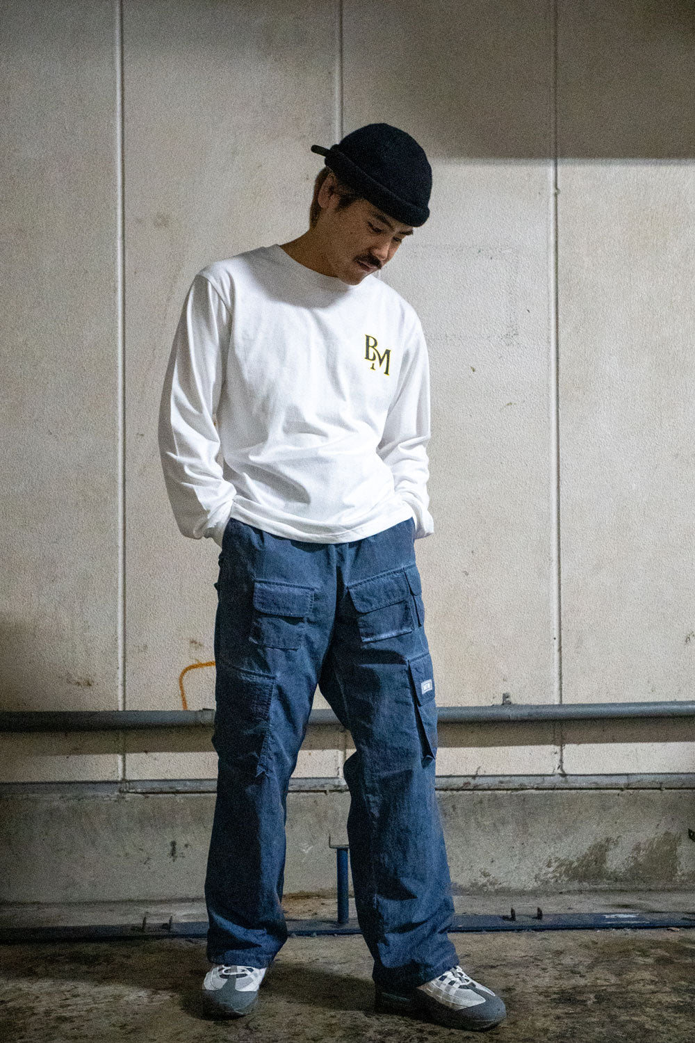 BM logo long sleeve tee