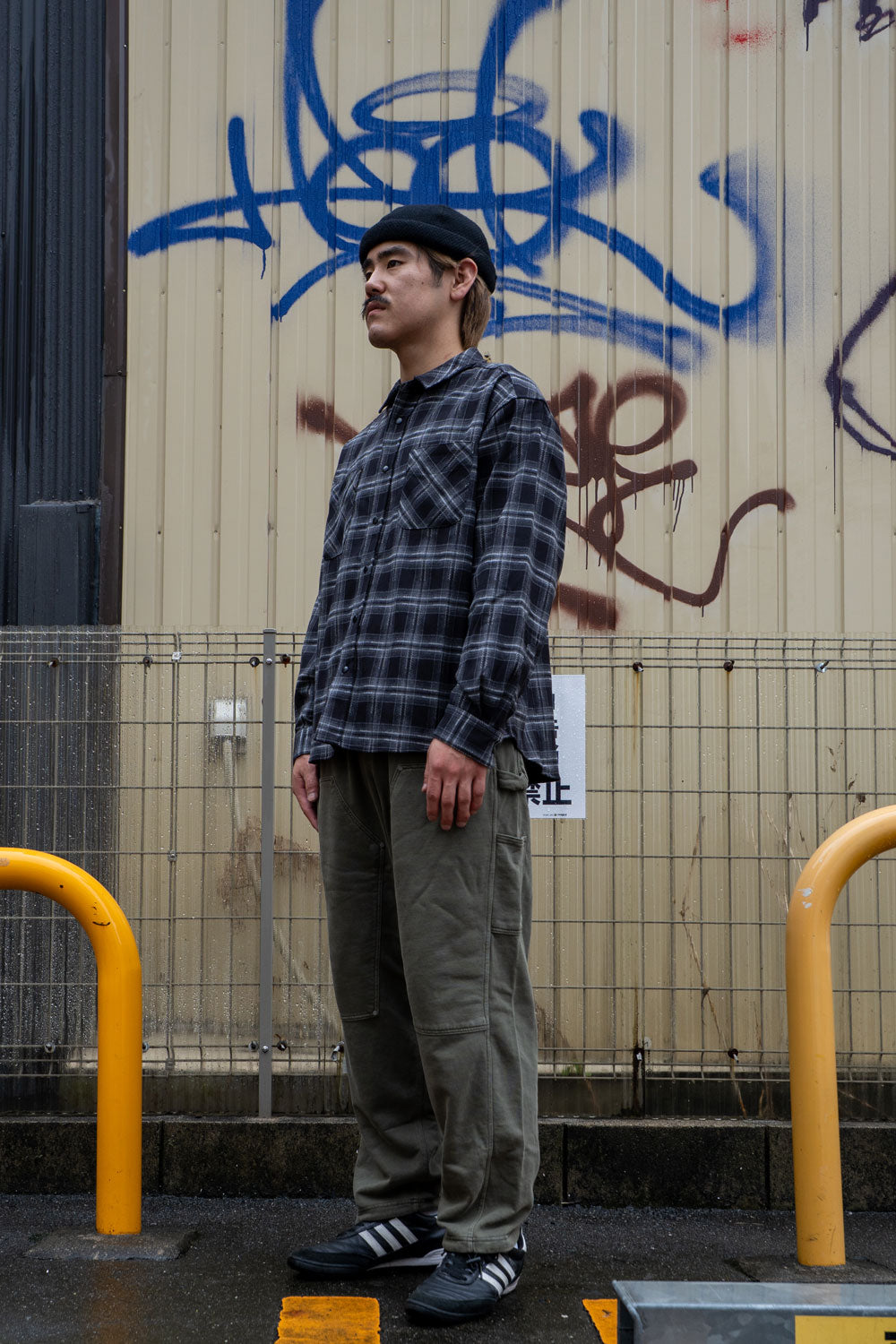 check flannel shirt