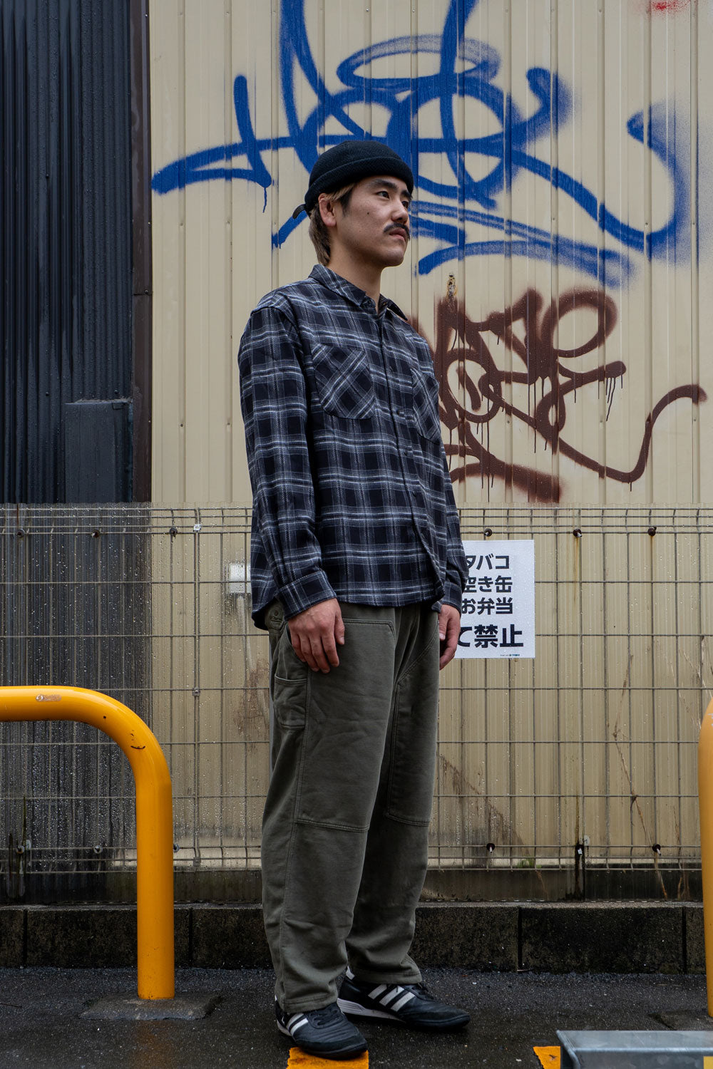 check flannel shirt